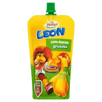 Hortex Leon Jabłko banan gruszka Koktajl owocowy 200 ml