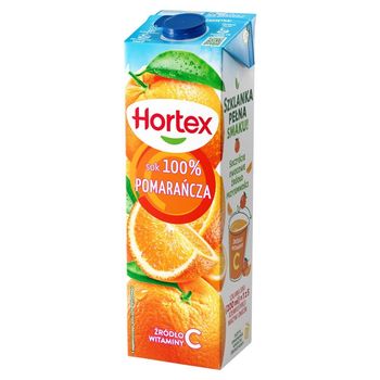 SOK HORTEX 1L POMARAŃ 100%
