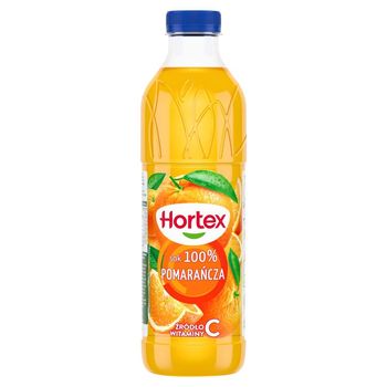 Hortex Sok 100 % pomarańcza 1 l 