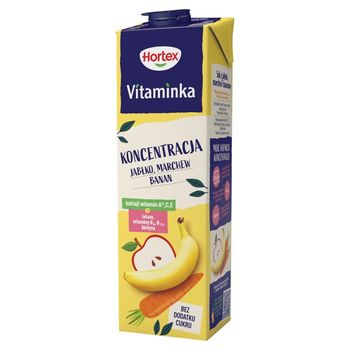 Hortex Vitaminka Sok koncentracja jabłko marchew banan 1 l