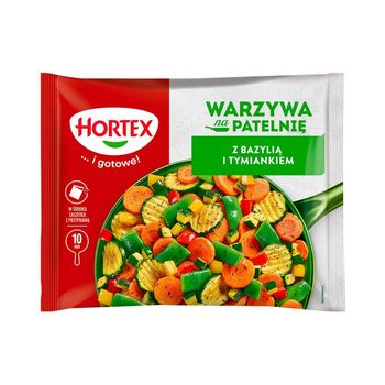 Hortex Warzywa na patelnię z bazylią i tymiankiem 450 g