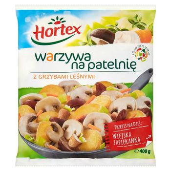 Hortex Warzywa na patelnię z grzybami leśnymi 400 g