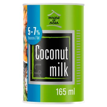 House of Asia Produkt roślinny z kokosa o obniżonej zawartości tłuszczu 165 ml