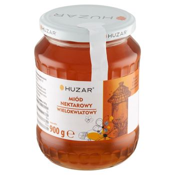 Huzar Miód nektarowy wielokwiatowy 900 g