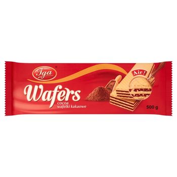 Iga Wafelki kakaowe 500 g