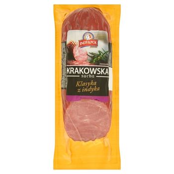 Indykpol Premium Kiełbasa krakowska sucha 325 g