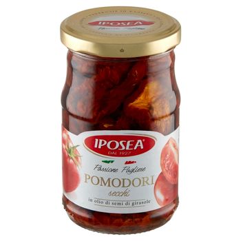 Iposea Suszone pomidory w oleju słonecznikowym 280 g