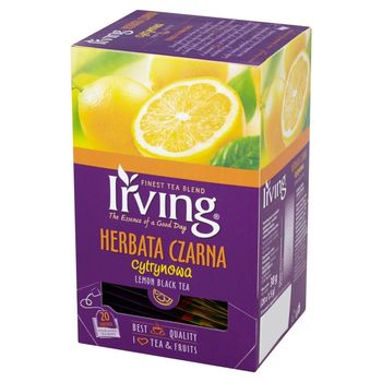 Irving Herbata czarna cytrynowa 30 g (20 torebek)