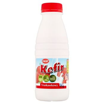 Jagr Kefir truskawkowy 375 g