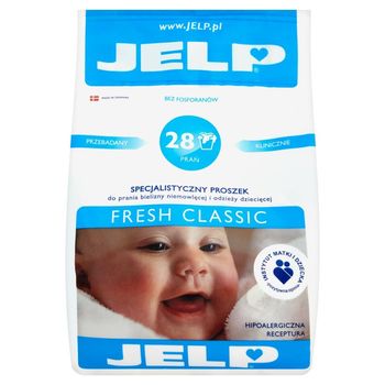 JELP Fresh Classic Specjalistyczny proszek do prania odzieży dziecięcej 2,24 kg