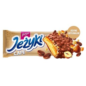 Jeżyki Cafe Herbatniki w czekoladzie mlecznej 140 g