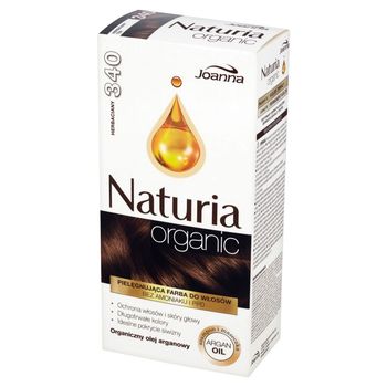 Joanna Naturia Organic Farba do włosów 340 herbaciany