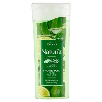 Joanna Naturia Żel pod prysznic aloes i limonka 100 ml