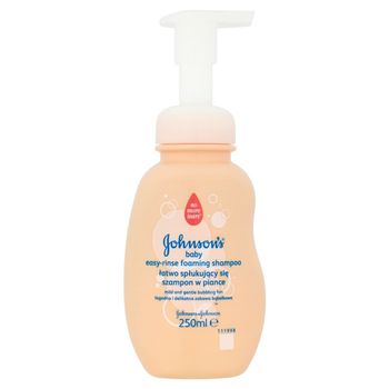 Johnson's Baby Łatwo spłukujący się szampon w piance 250 ml