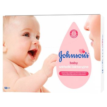 Johnson's Baby Wkładki laktacyjne 50 sztuk