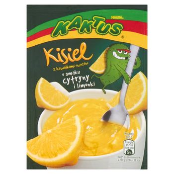 Kaktus Kisiel z kawałkami owoców o smaku cytryny i limonki 30 g