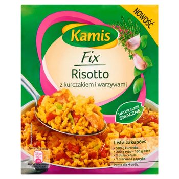Kamis Fix Risotto z kurczakiem i warzywami 40 g