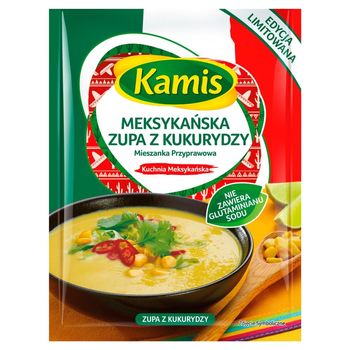 Kamis Kuchnia Meksykańska Meksykańska zupa z kukurydzy Mieszanka przyprawowa 20 g