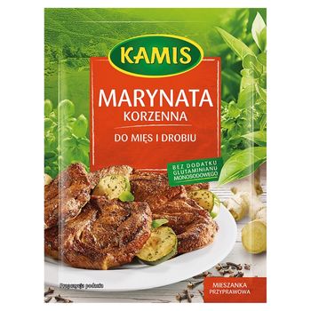 Kamis Marynata korzenna do mięs i drobiu Mieszanka przyprawowa 20 g