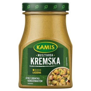 Kamis Musztarda kremska 185 g 