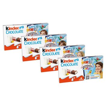 Kinder Chocolate Batonik z mlecznej czekolady z nadzieniem mlecznym 100 g