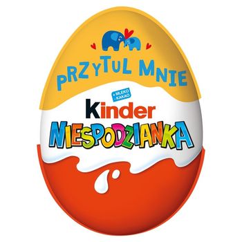 Kinder Niespodzianka Pusta figurka z mlecznej czekolady z niespodzianką 20 g