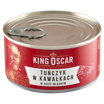 King Oscar Tuńczyk w kawałkach w sosie własnym 170 g