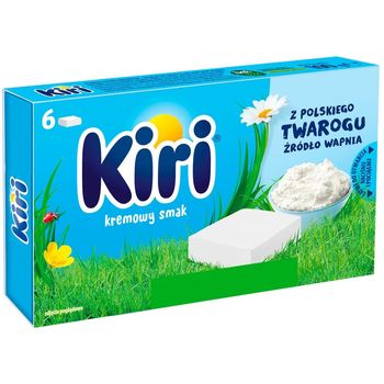 Kiri Ser topiony z twarożku śmietankowego 100 g (6 sztuk)