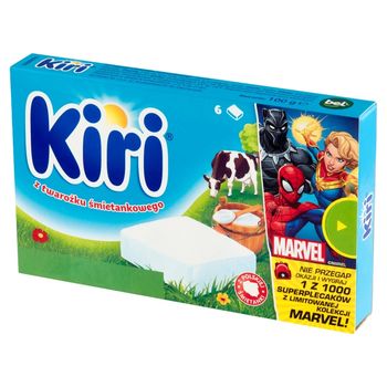 Kiri Ser topiony z twarożku śmietankowego 100 g (6 sztuk)