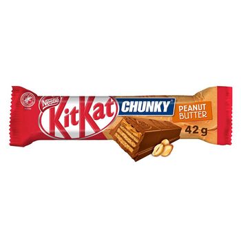 KitKat Chunky Peanut Butter Baton z kremem z orzeszków ziemnych 42 g
