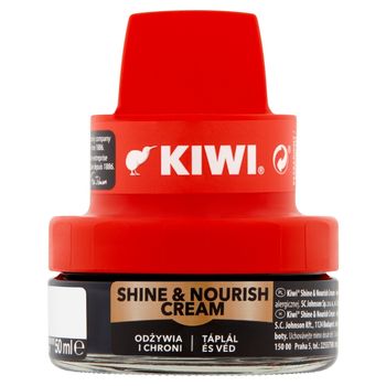 Kiwi Shine & Nourish Cream Krem do obuwia czarny 50 ml