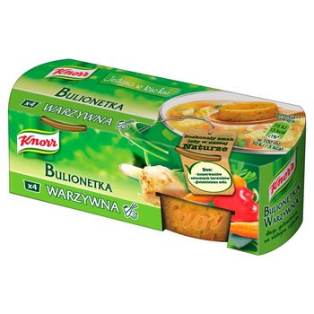 Knorr Bulionetka warzywna 112 g (4 sztuki)