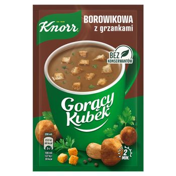 Knorr Gorący Kubek Borowikowa z grzankami 15 g