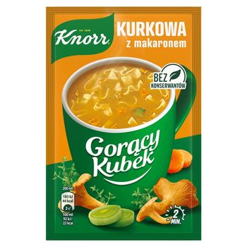 Knorr Gorący Kubek Kurkowa z makaronem 13 g