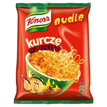 Knorr Nudle Kurczę na ostro Zupa-danie 61 g