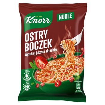 Knorr Nudle Zupa-danie ostry boczek 63 g