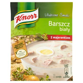 Knorr Ulubione Smaki Barszcz biały z majerankiem 47 g
