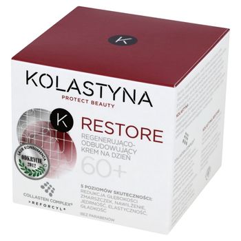 Kolastyna Restore 60+ Regenerująco-odbudowujący krem na dzień 50 ml