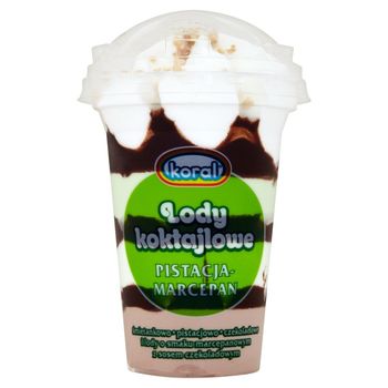 Koral Lody koktajlowe pistacja-marcepan 400 ml