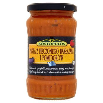 Kostopulos Pasta z pieczonego bakłażana i pomidorów 400 g
