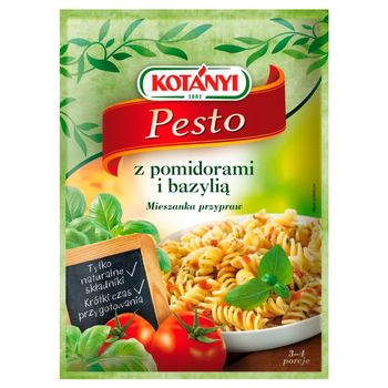 Kotányi Pesto z pomidorami i bazylią Mieszanka przypraw 30 g