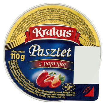 Krakus Pasztet z papryką 110 g