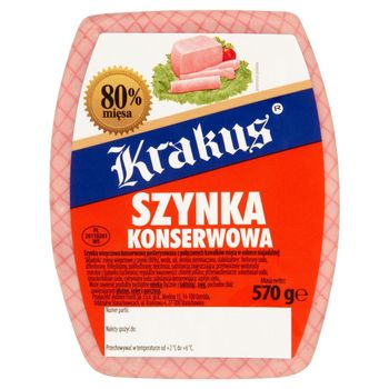 Krakus Szynka konserwowa 570 g