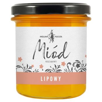Królowa Pszczół Miód nektarowy lipowy 370 g