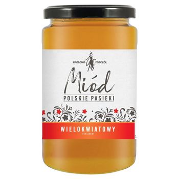 Królowa Pszczół Miód wielokwiatowy nektarowy 1 kg