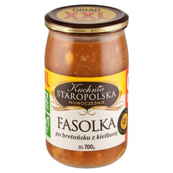 Kuchnia Staropolska Fasolka po bretońsku z kiełbasą 700 g
