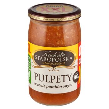 Kuchnia Staropolska Pulpety w sosie pomidorowym 700 g