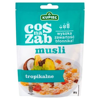 Kupiec Coś na ząb Musli tropikalne 50 g