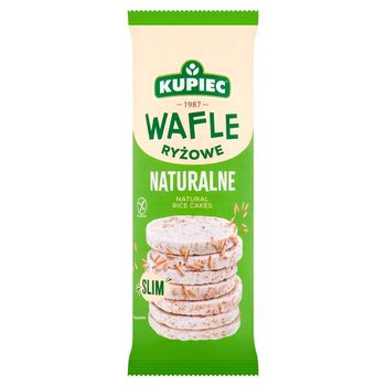 Kupiec Slim Wafle ryżowe naturalne 90 g (18 sztuk)