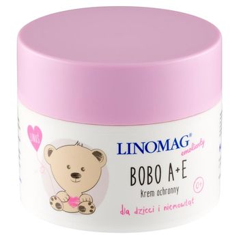 Linomag Emolienty Bobo A+E Krem ochronny dla dzieci i niemowląt 0+ 50 ml